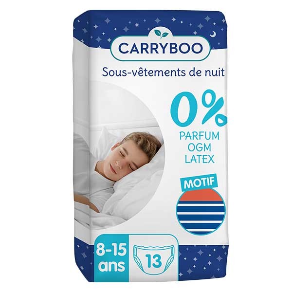 Carryboo Sous-Vêtement de Nuit Garçon 8-15ans 13 unités