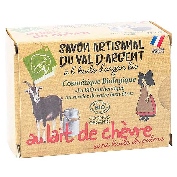 Argasol Savon Lait de Chèvre Bio 140g