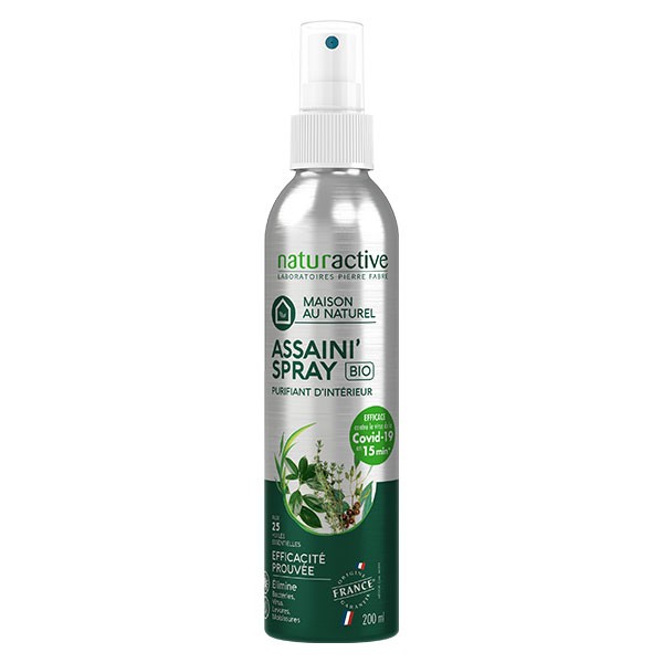 NaturActive Assaini'Spray 25 Huiles Essentielles 200 ml : Tous les