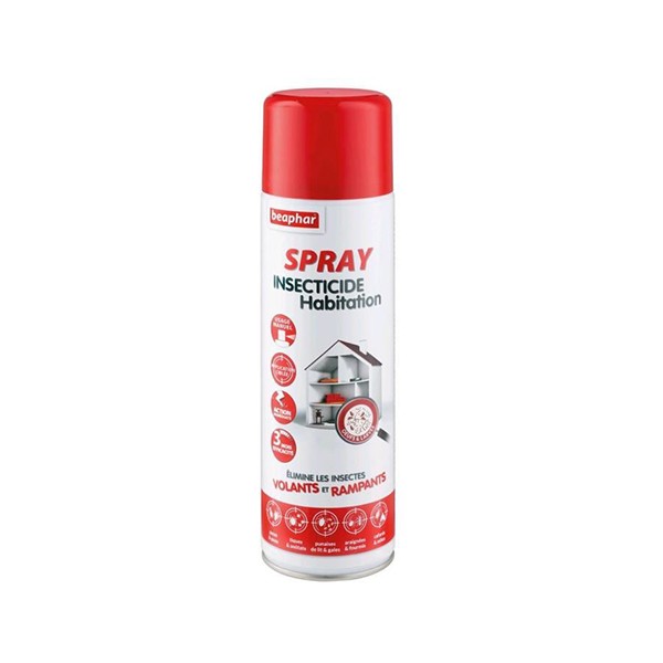 Beaphar Spray insecticide Habitat usage manuel - 500 ml