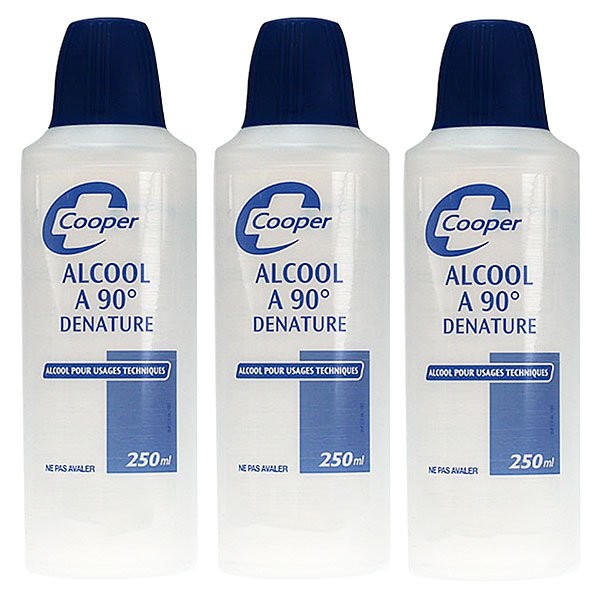 Alcool éthylique 90° - Flacon spray de 250ml