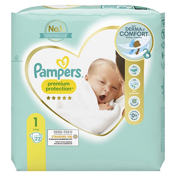 Couche bébé Pampers Harmonie - Taille 2 - 78 Couches