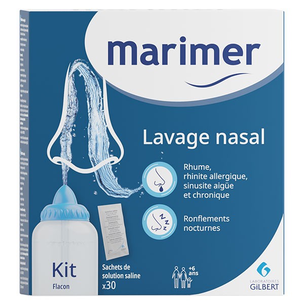 Made In France - Sels Pour Kit D'Irrigation Nasale - 30 Sachets De