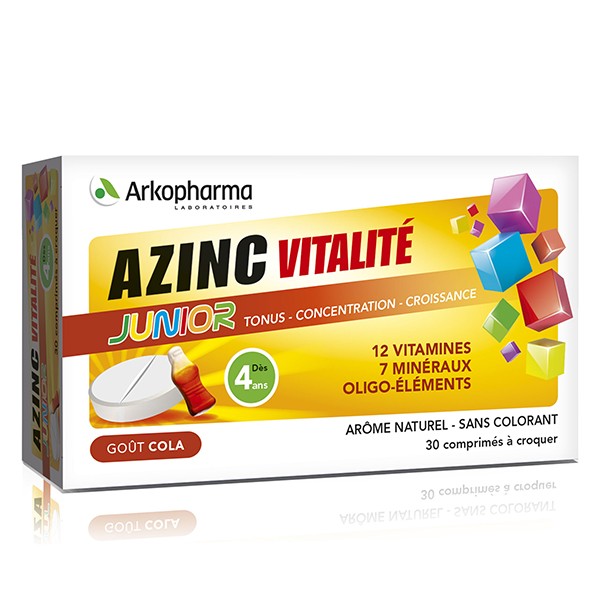 VITALITE - Vitamines Goût Chocolat, 40 Comprimés