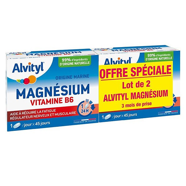 Alvityl Magnésium Vitamine B6 comprimés - Pharmacie des Drakkars