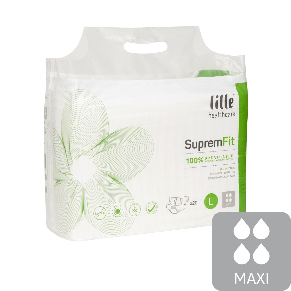 Lille Healthcare SupremFit Change Complet Maxi Taille L 20 unités