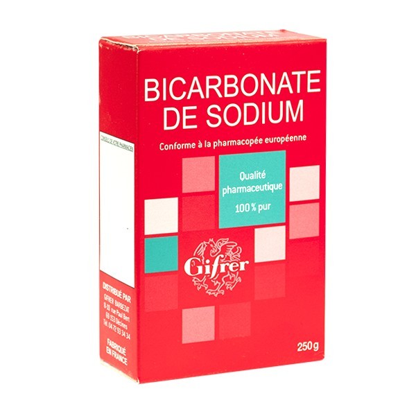 Bicarbonate de sodium Gilbert - boîte de 250 g