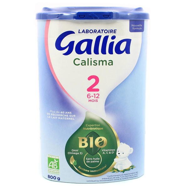 Gallia Calisma Bio 2ième Âge 800g