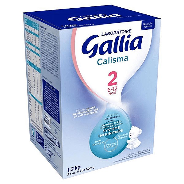 Gallia Calisma 2eme âge - 830g - Lait infantile