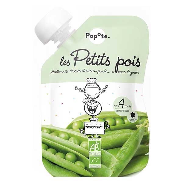 Gourde Porridge Bio - dès 6 mois Popote - La Fourche