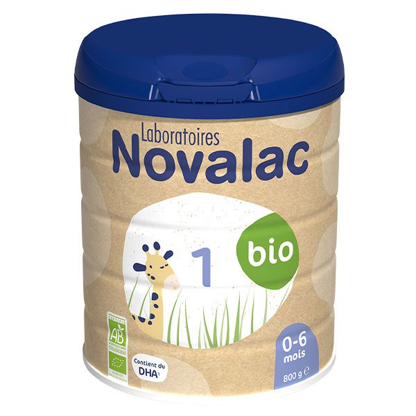 le lait 1er âge novalac permet l'alimentation des enfants de 0 à 6 mois -  Novalac