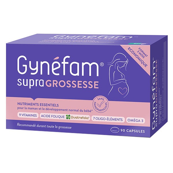 Gynefam Supra, 90 capsules - Pharmacie du RER la défense