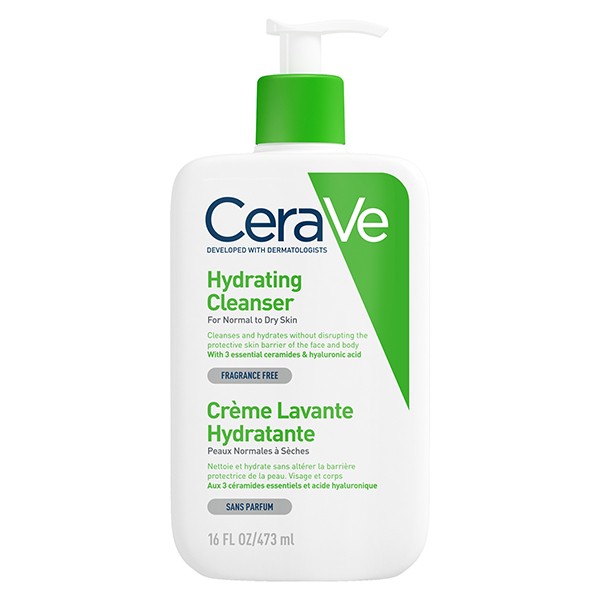CeraVe Nettoyants Crème Lavante Hydratante Visage Corps 473ml