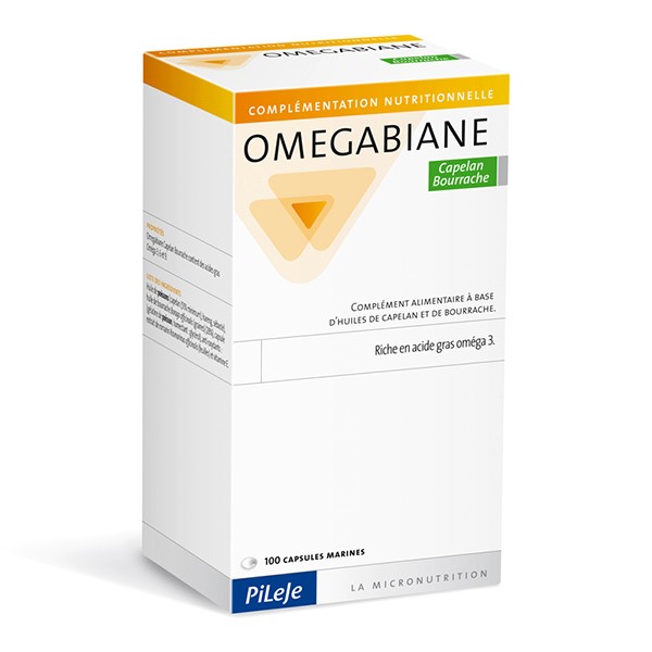 Pileje Omegabiane 3-6-9 100 capsules | Pas cher