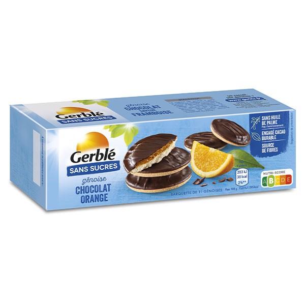 Biscuits saveur coco sans sucres Gerblé - 132g