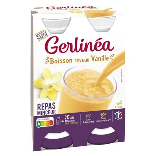 Milkshake minceur vanille 436 g Gerlinea