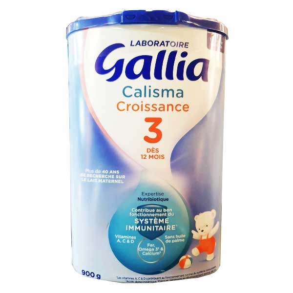Gallia Calisma Croissance 3ème Âge +12 Mois 800 g