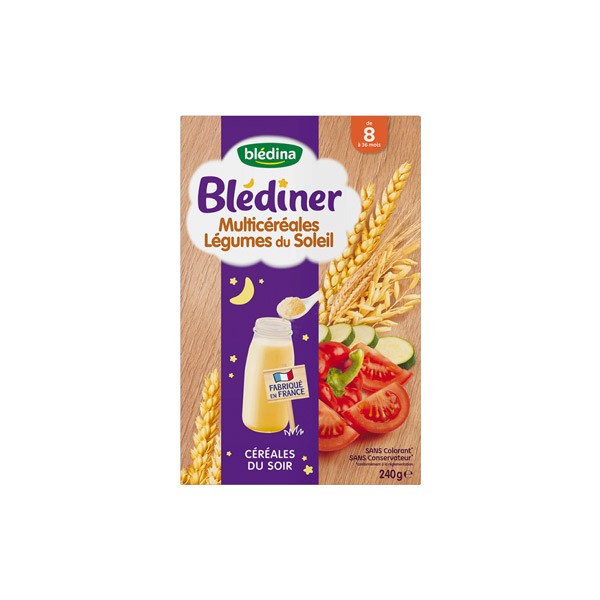 Blédiner mijoté de légumes et quinoa - Blédina - 400 g (2 x 200 g)