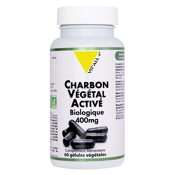 Arkopharma Arkogélules Charbon végétal activé BIO - 40 gélules - Pharmacie  en ligne