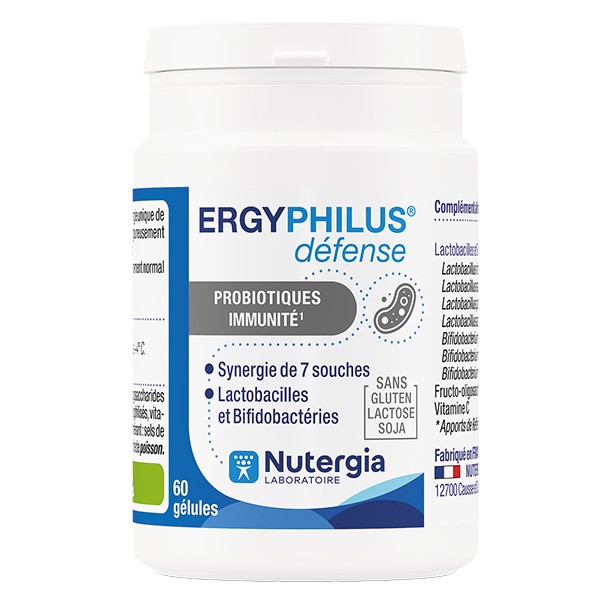 Ergyphilus Plus Nutergia - Complément Système Immunitaire | Pas cher
