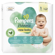 22 Couches Pampers Premium Protection Taille 1 (2-5kg) – Obbi