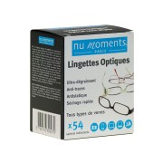 Les lingettes nettoyantes Estipharm sont conçues pour nettoyer vos lunettes.