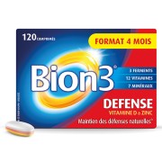 Bion 3 Senior Vitalité 50+ Vitamines et Fer 80 comprimés, Atida